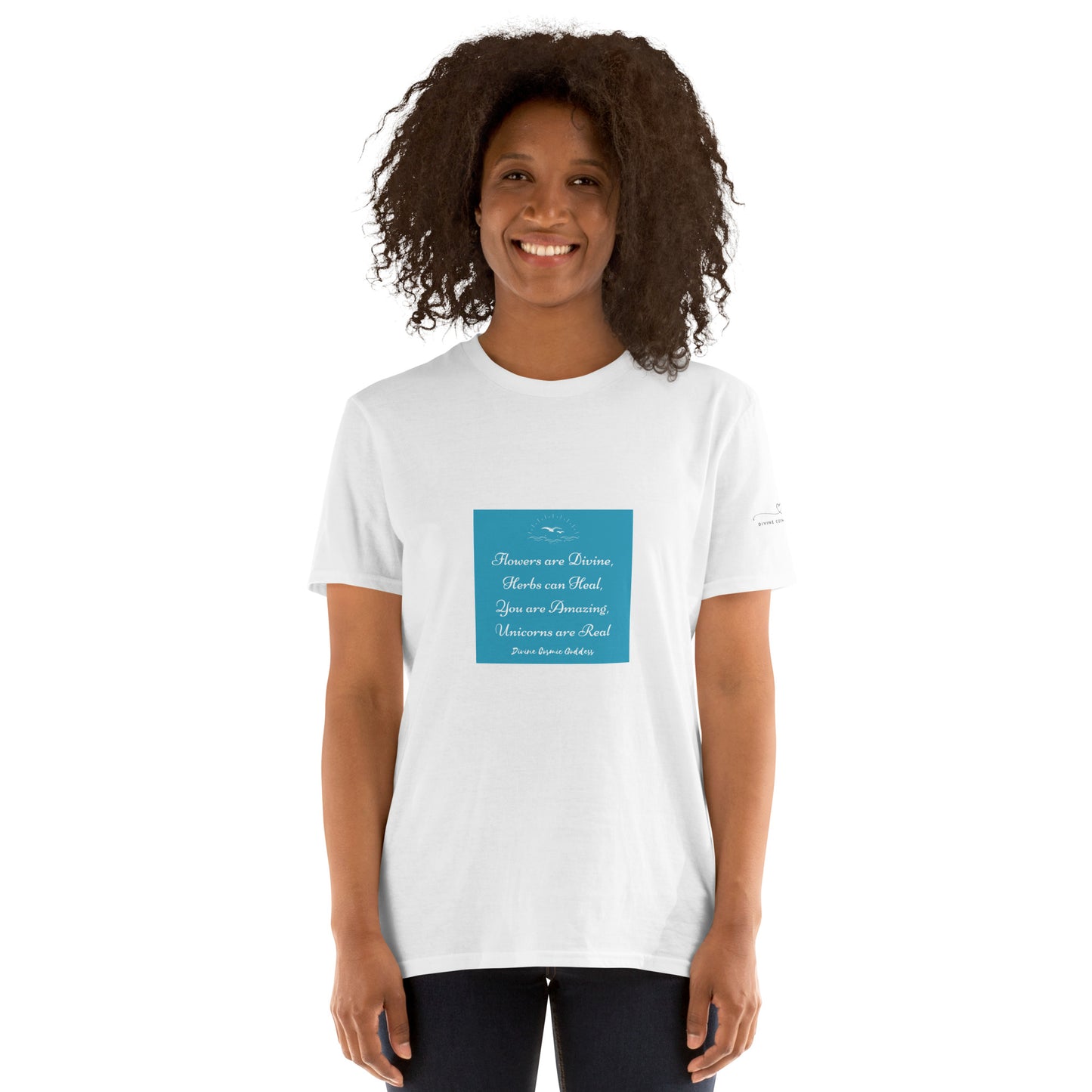 Flowers are Divine - soft and sustainable t-shirt