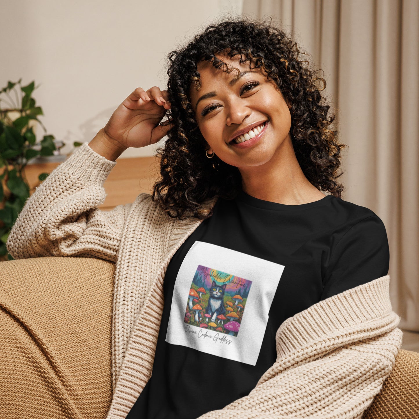 Psychedelic Dreamtime - soft and sustainable t-shirt