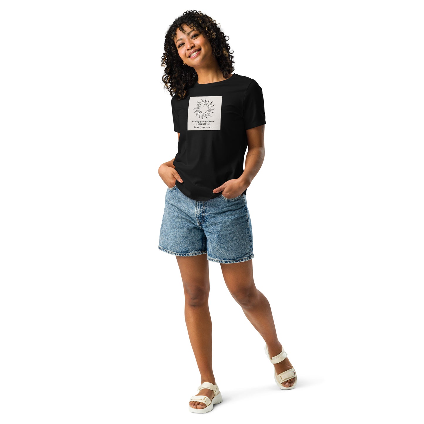 My Holographic Multiverse - soft and sustainable 100% cotton t-shirt