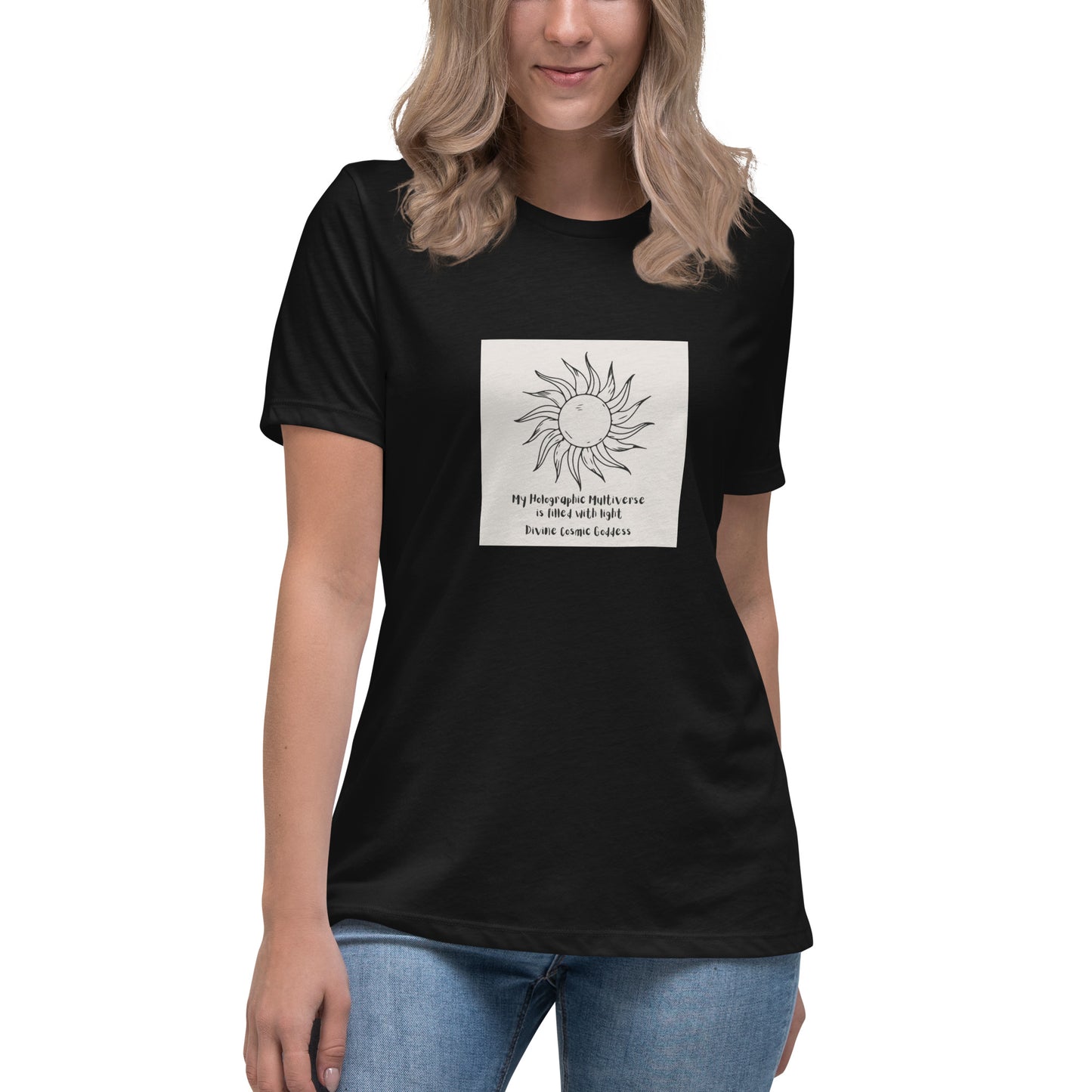My Holographic Multiverse - soft and sustainable 100% cotton t-shirt