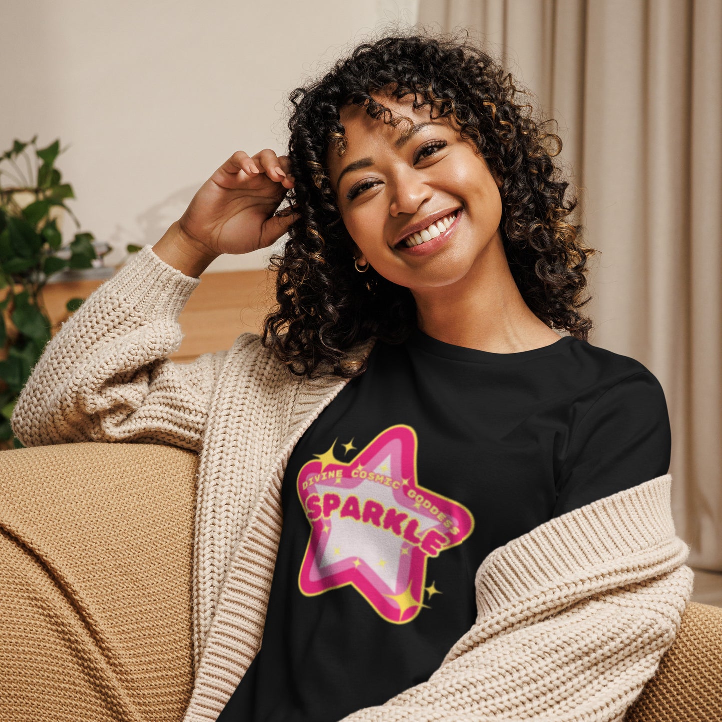 Sparkle - soft and sustainable t-shirt