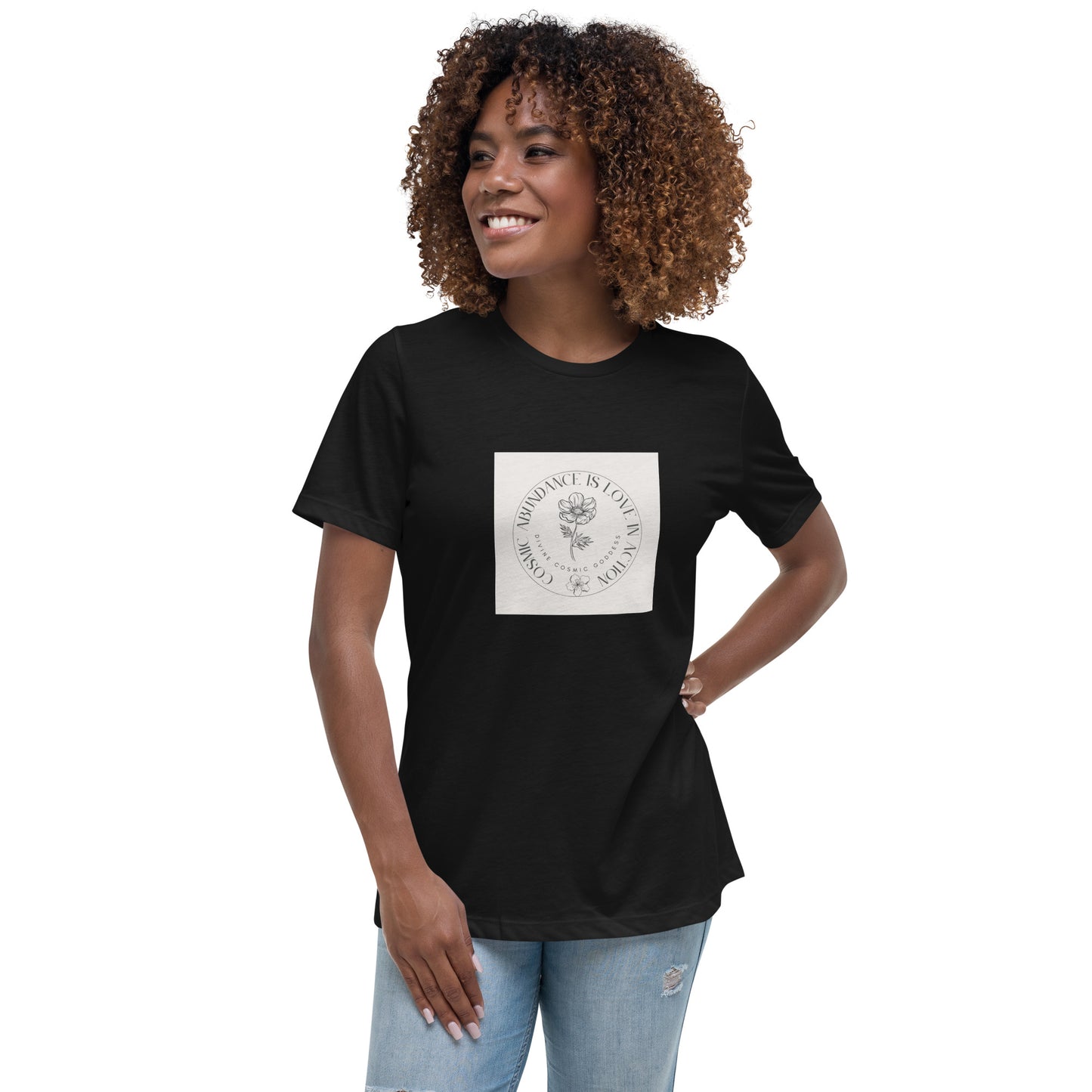 Abundance is Love in Action - soft and sustainable t-shirt