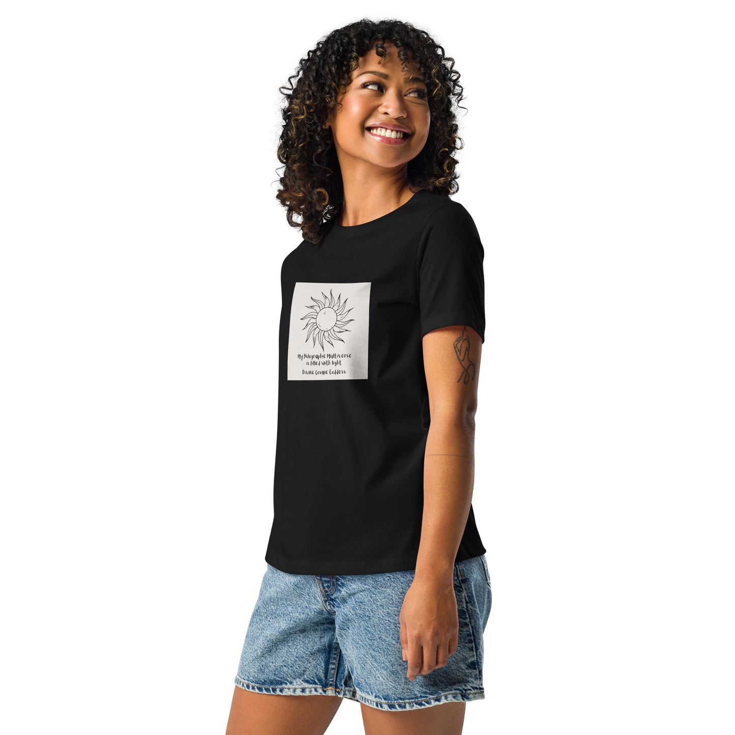 My Holographic Multiverse - soft and sustainable 100% cotton t-shirt