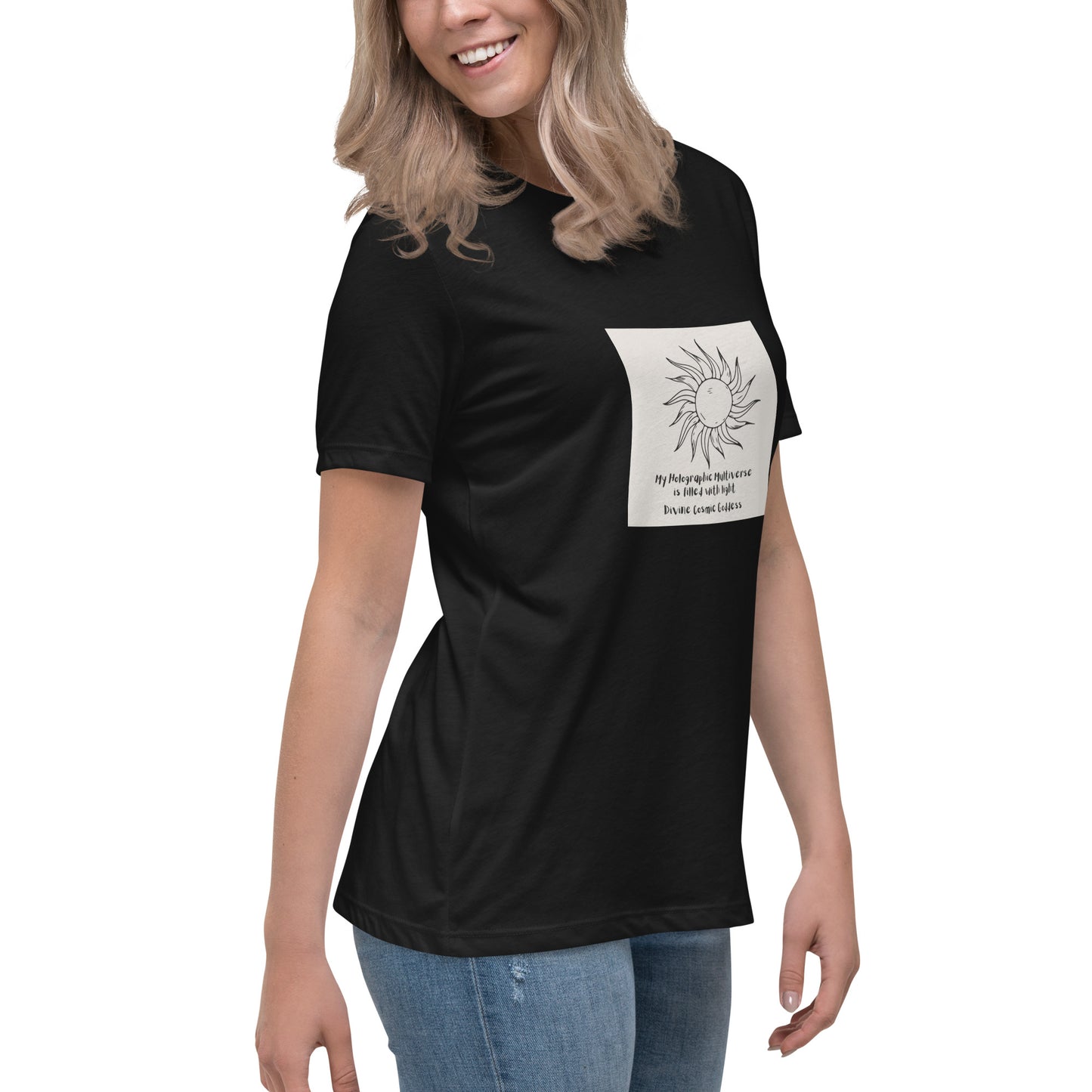 My Holographic Multiverse - soft and sustainable 100% cotton t-shirt