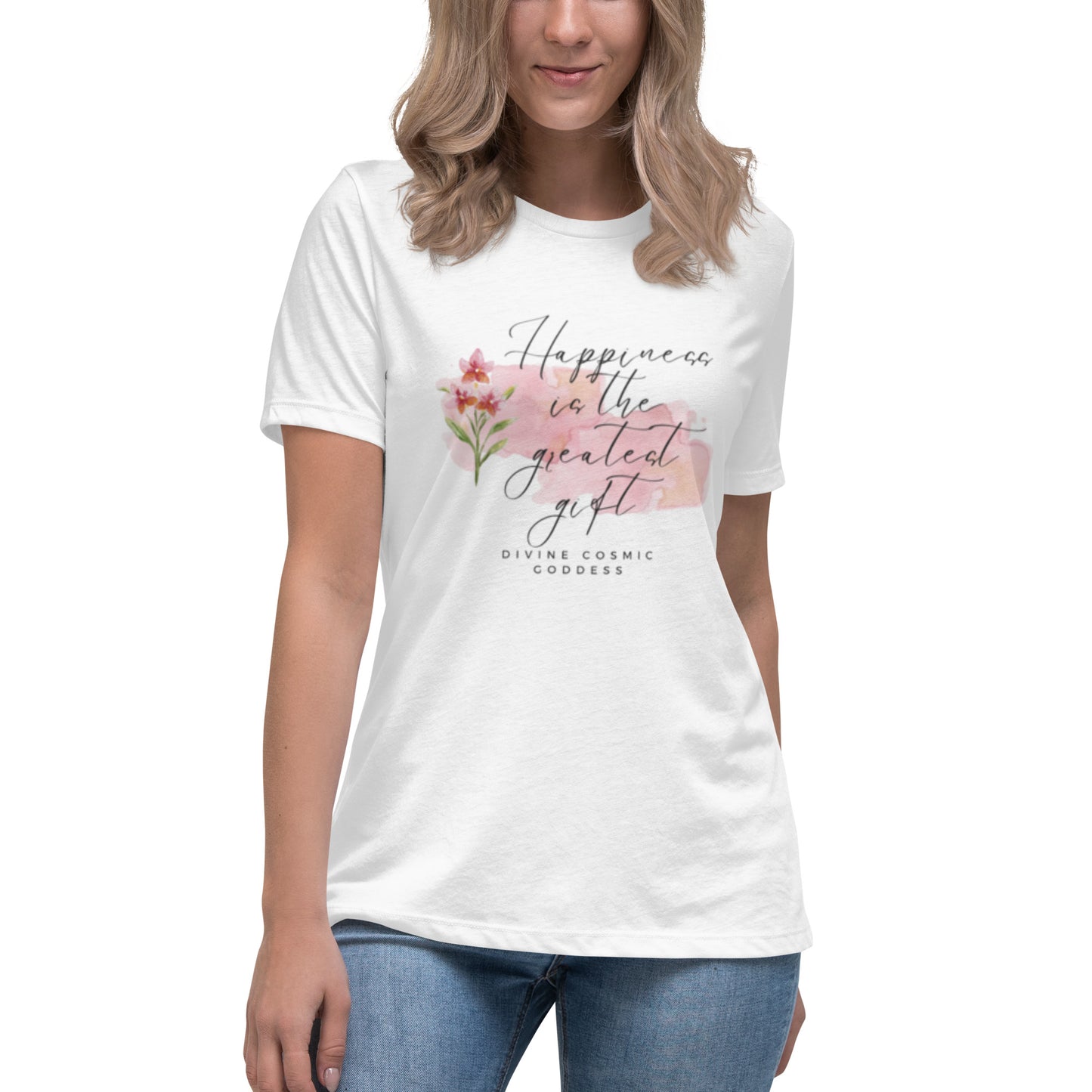 Happiness is the Greatest Gift - soft and sustainable t-shirt