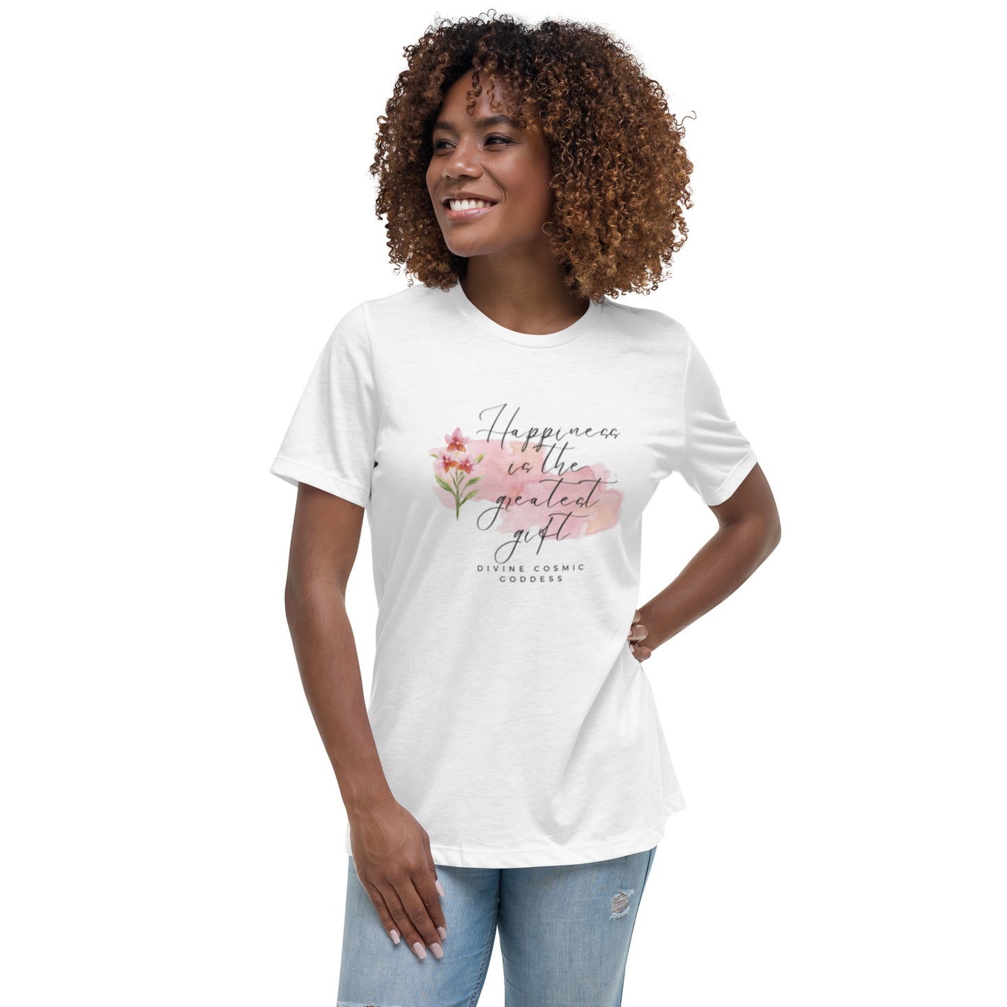 Happiness is the Greatest Gift - soft and sustainable t-shirt