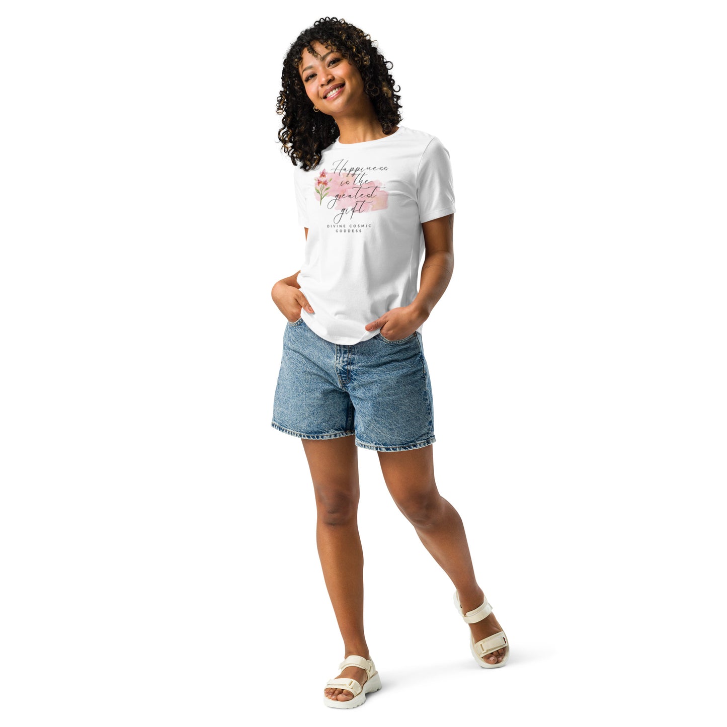 Happiness is the Greatest Gift - soft and sustainable t-shirt