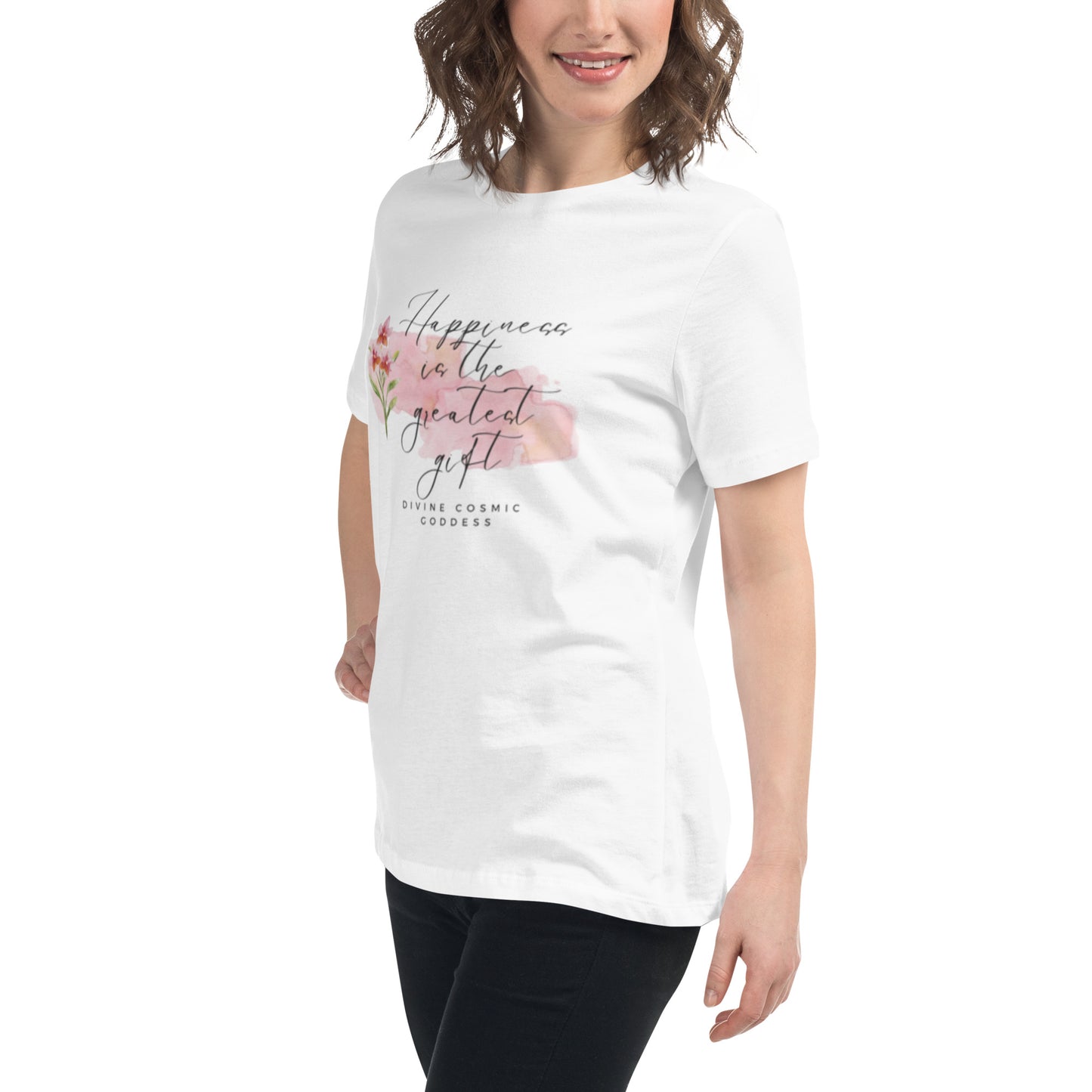 Happiness is the Greatest Gift - soft and sustainable t-shirt