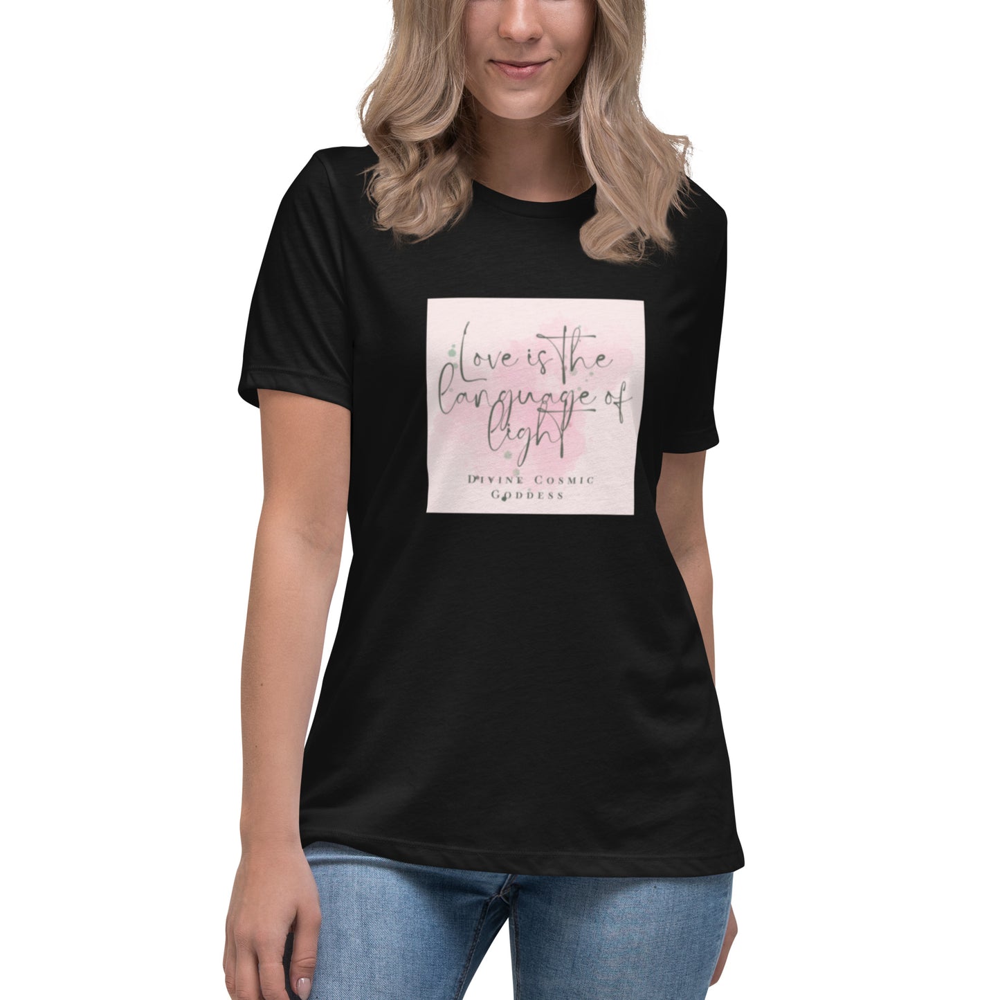 Love is the Language of Light - soft and sustainable t-shirt