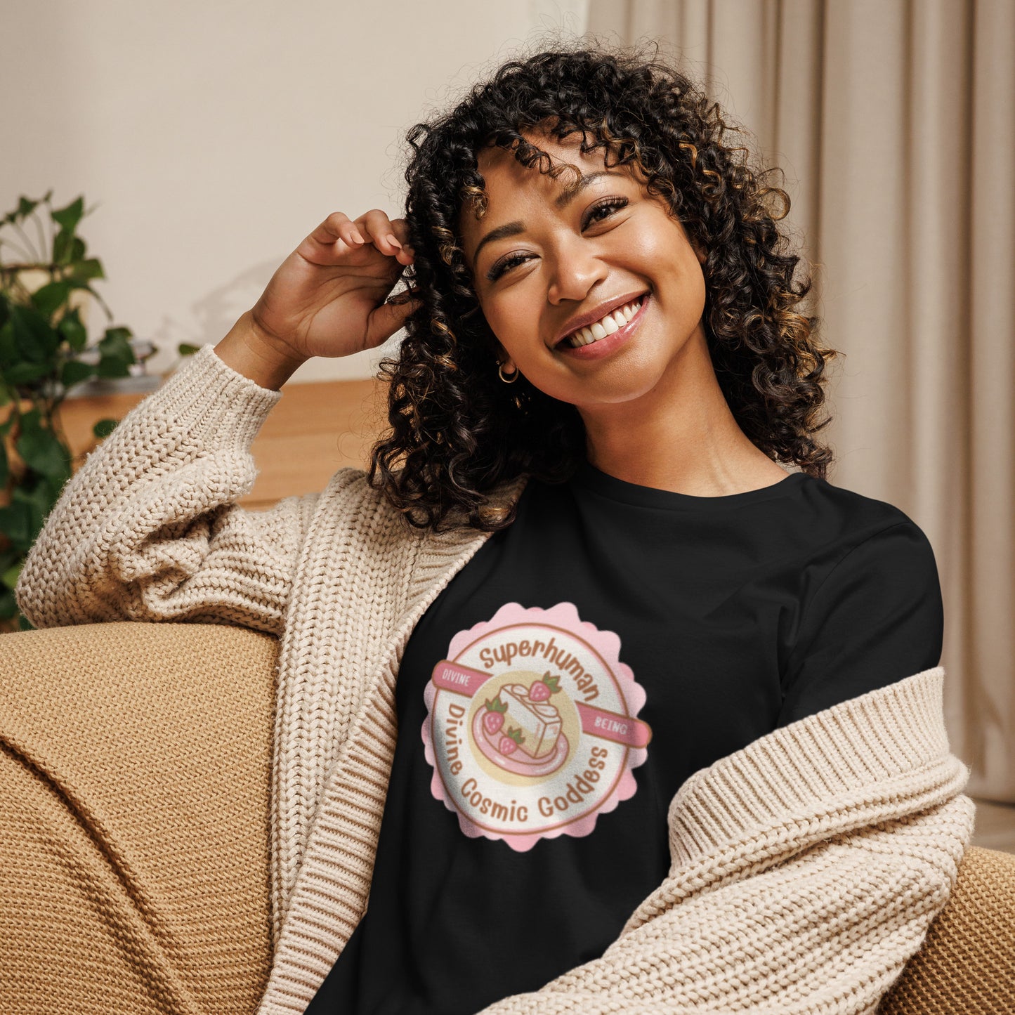 Superhuman and Divine - soft and sustainable t-shirt