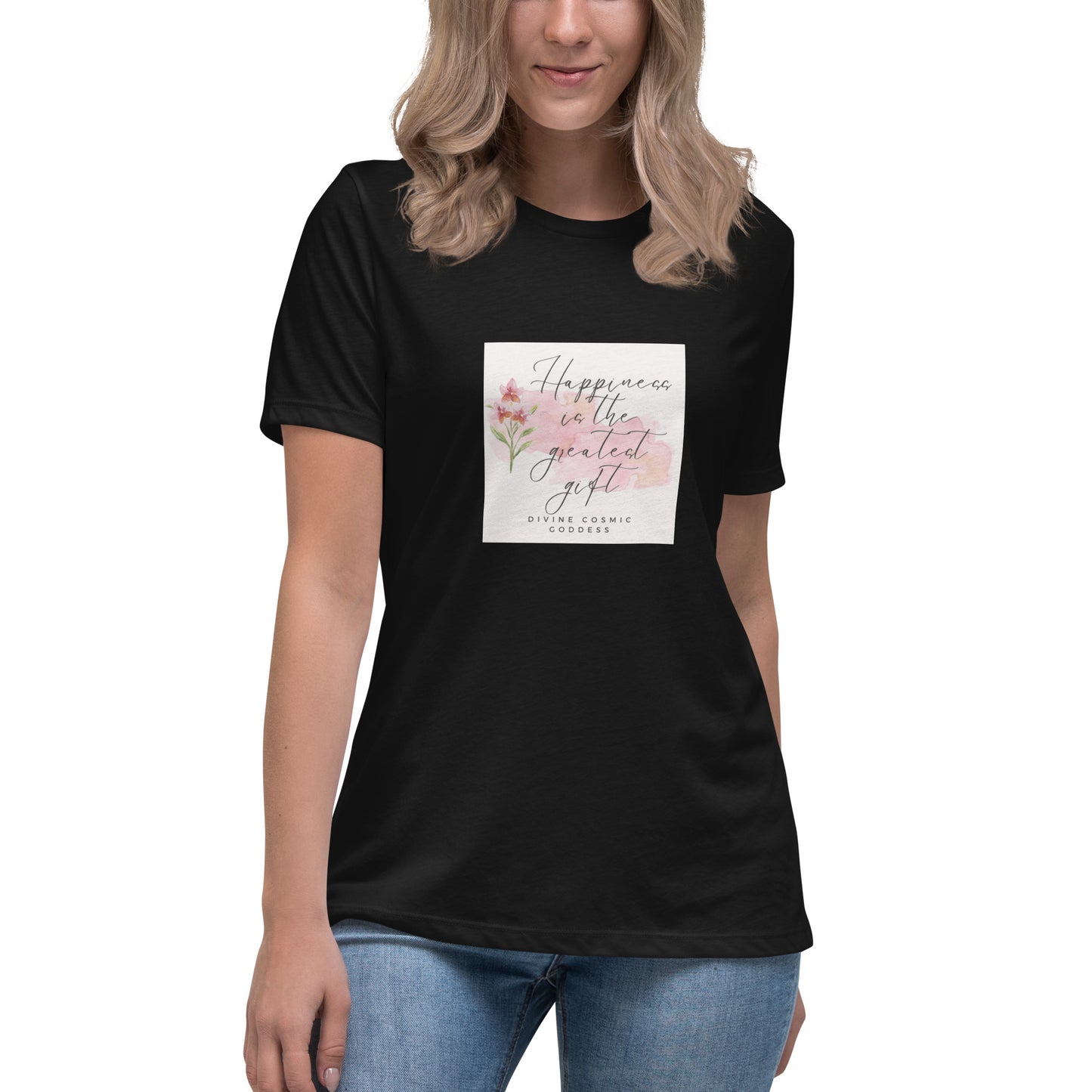 Happiness is the Greatest Gift - soft and sustainable t-shirt