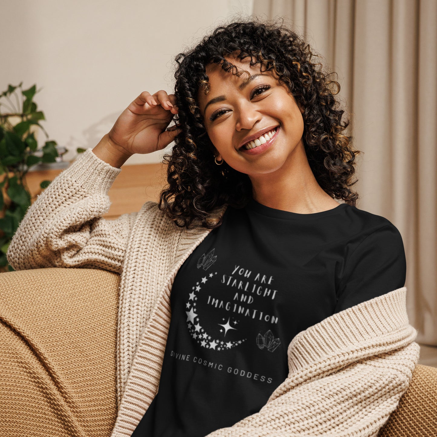 You are Starlight and Imagination - soft and sustainable t-shirt