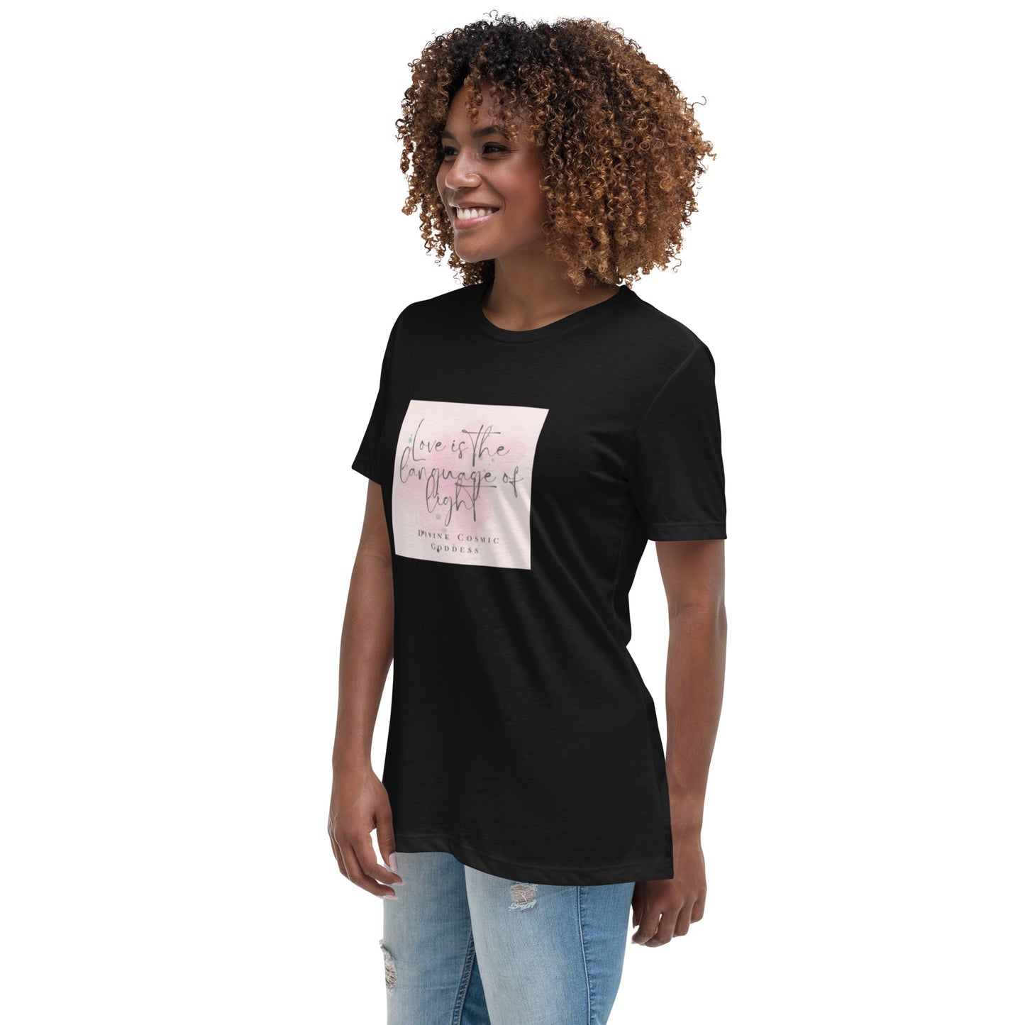 Love is the Language of Light - soft and sustainable t-shirt
