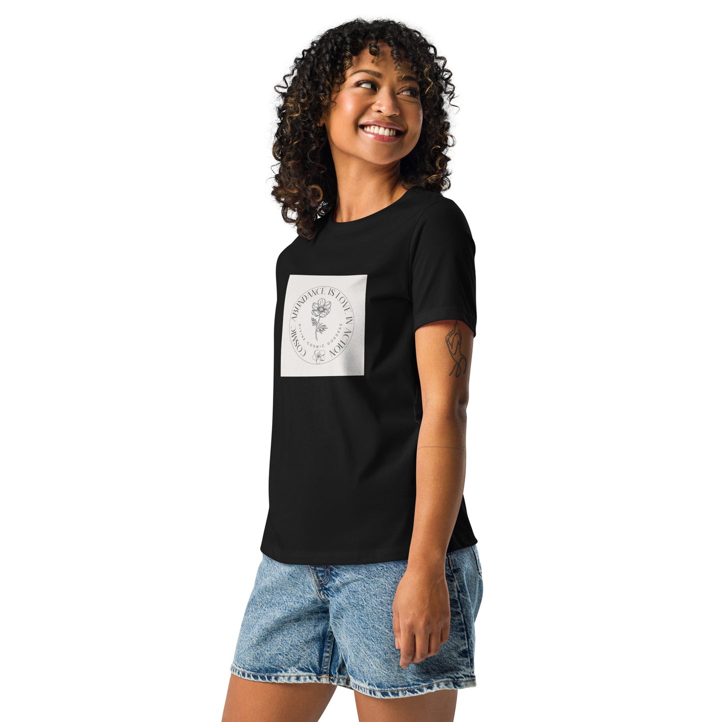 Abundance is Love in Action - soft and sustainable t-shirt