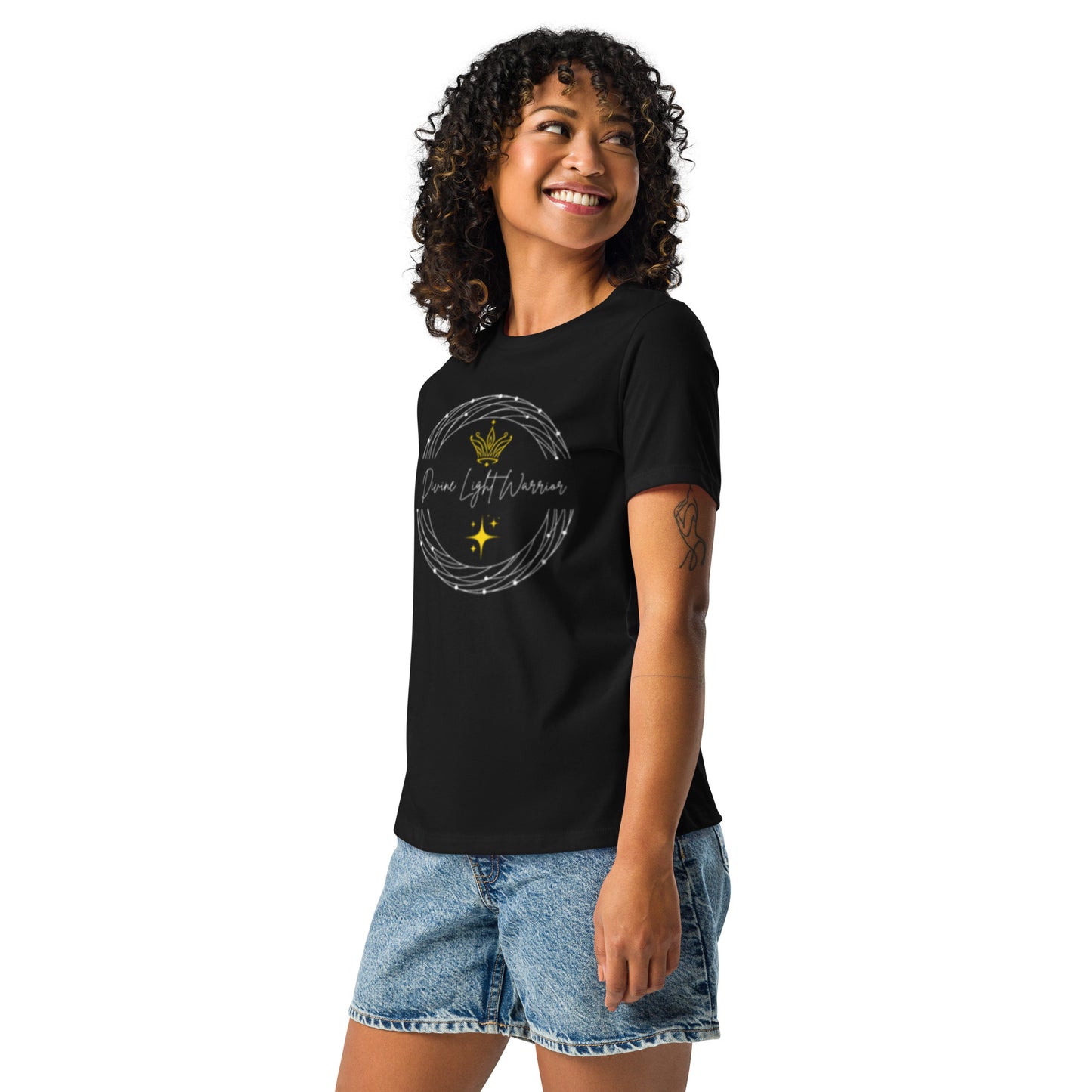 Divine Light Warrior - soft and sustainable t-shirt