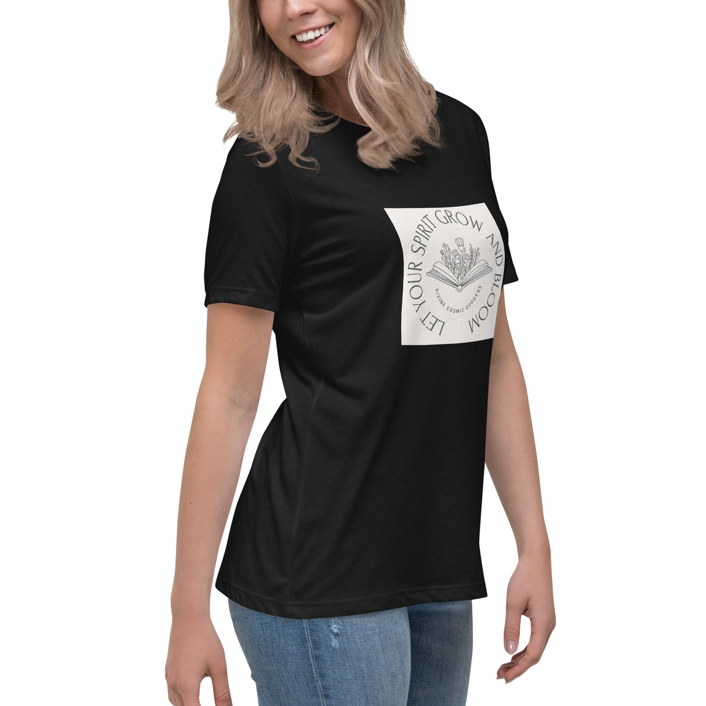 Let your Spirit Grow and Bloom - soft and sustainable t-shirt