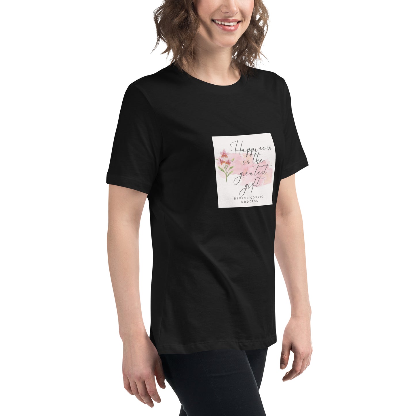 Happiness is the Greatest Gift - soft and sustainable t-shirt